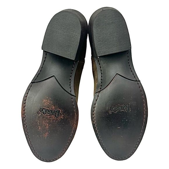 Laredo Bridget 51084 Brown Leather Cowboy Boots Women’s Size 8 M Western 12” - Picture 8 of 10